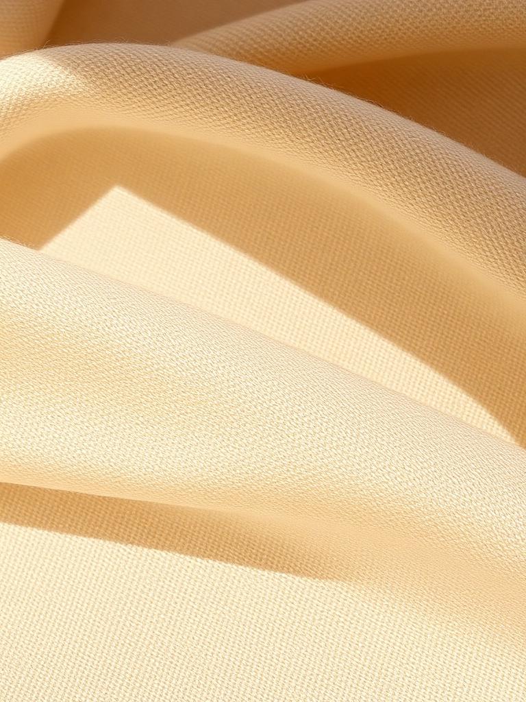 Ivory Tussar Silk